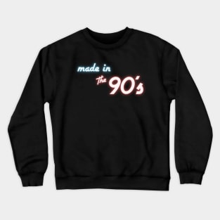 Made in the 90s Neon Crewneck Sweatshirt